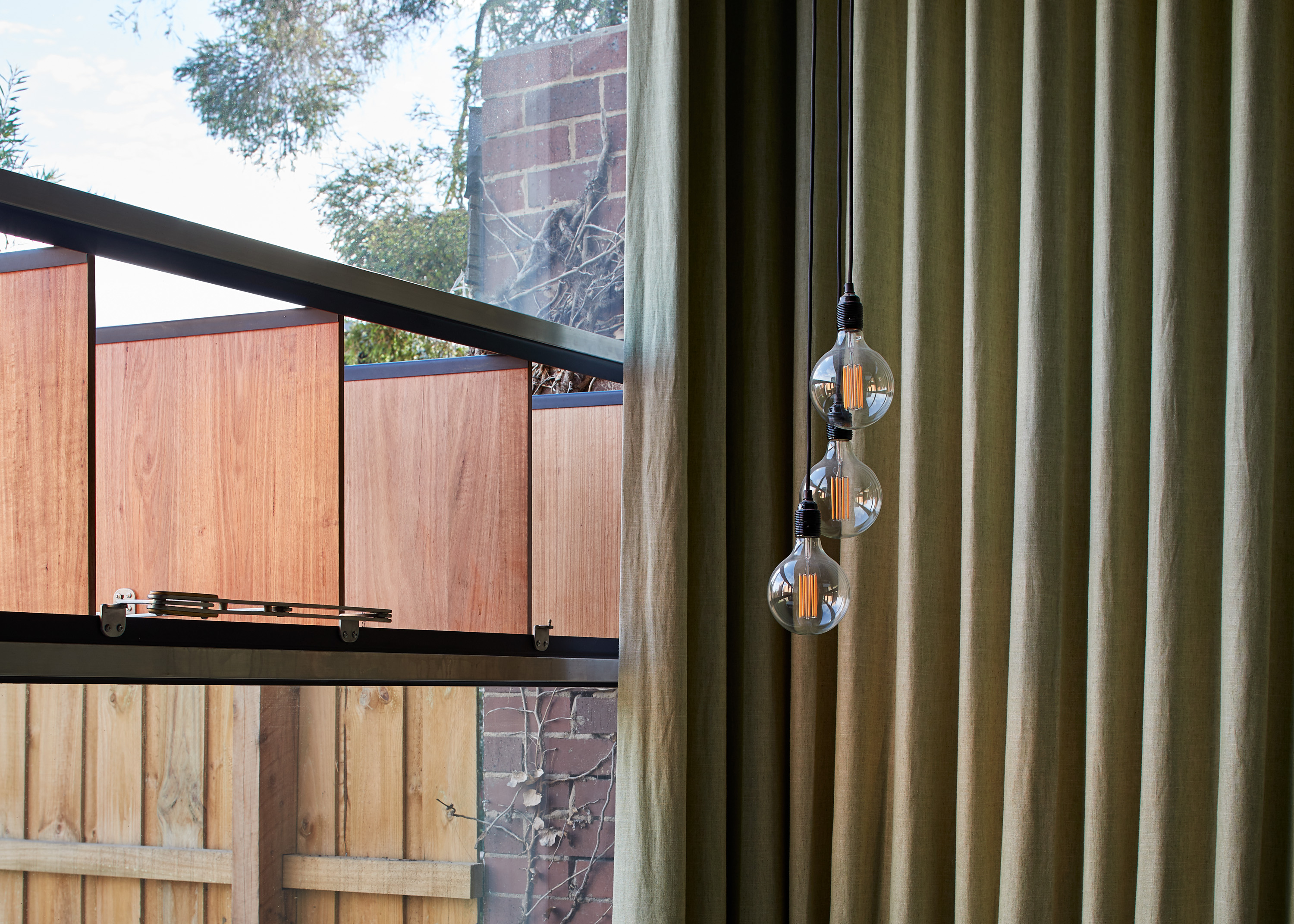 The Prefabricated Sheets Used For The Walls Reflected Light Throughout The Rooms And Corridors, While The Dark Ceilings Reflect The Colours Of The