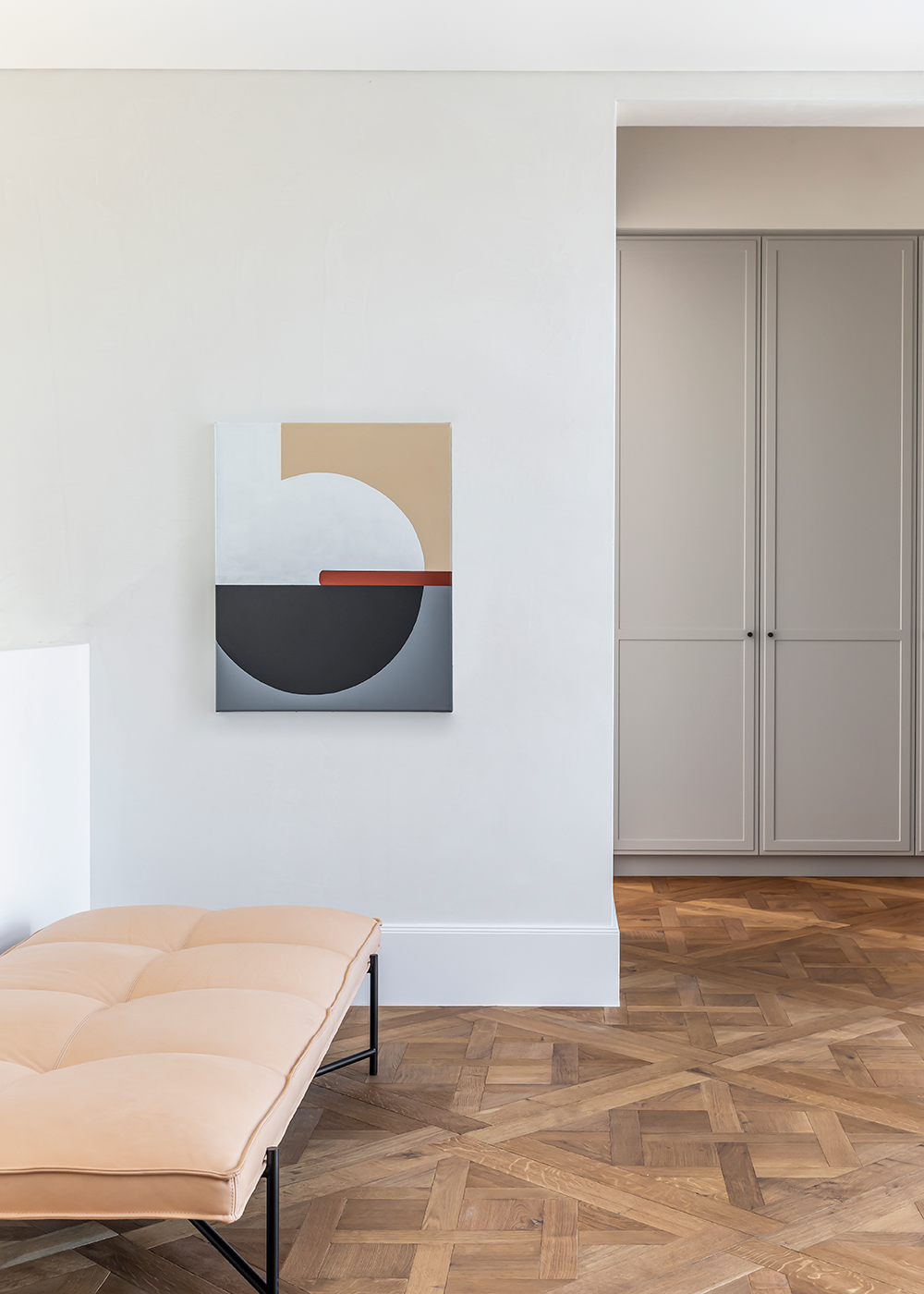 Wrapped In A Japanese Hard Plaster, The Softness And Tactility Of This Hero Gesture Sets The Tone For The Palette And Materiality Througho