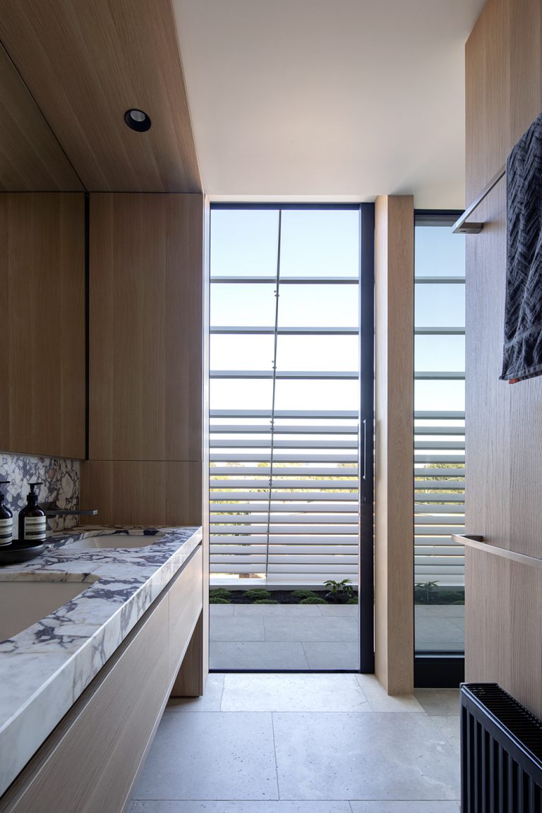 Nelson House by Neil Architecture - Balance and Seclusion Home Design