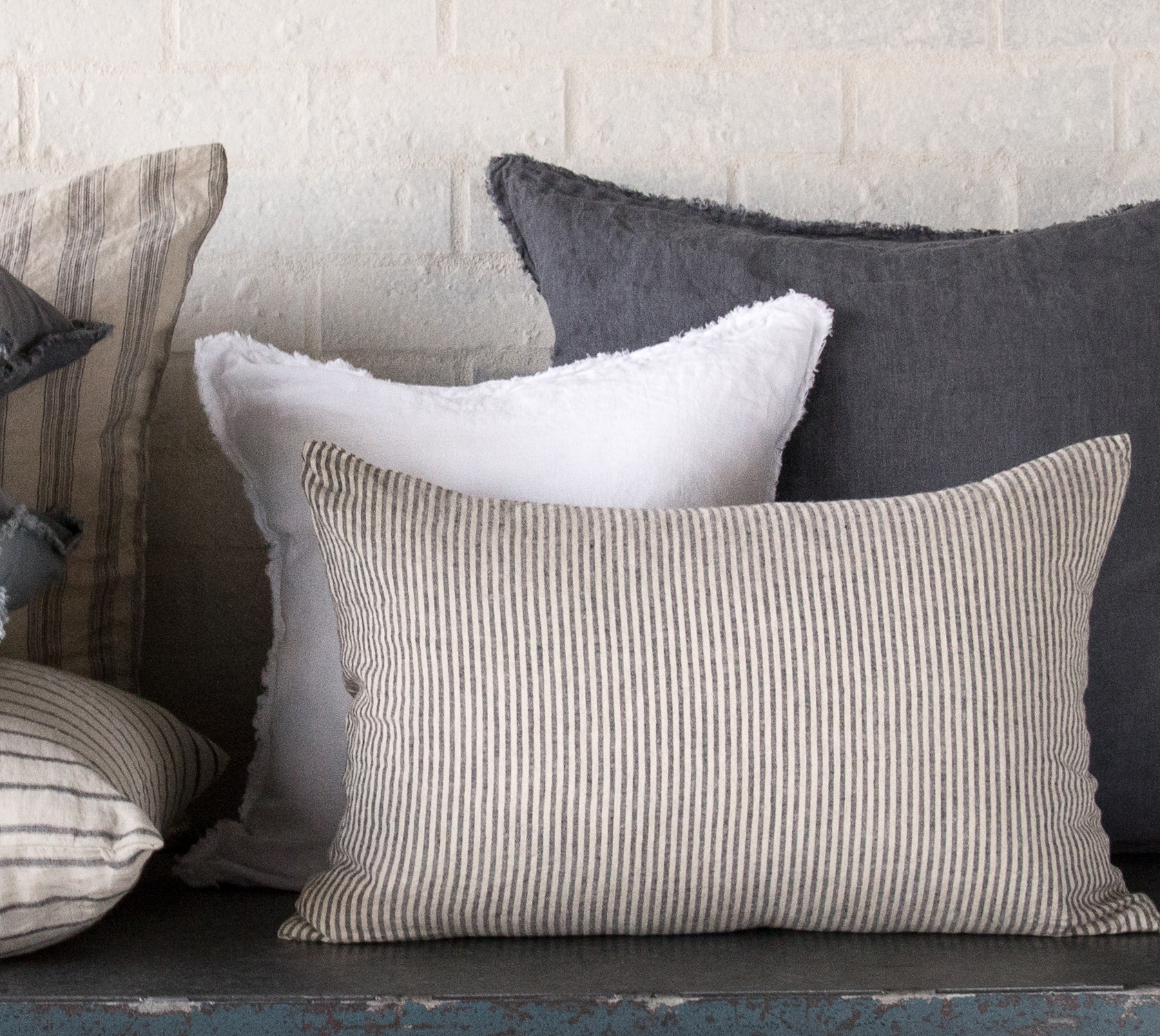 Hale Mercantile Co. Basix Stripe Cushion