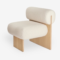 L'art De Vivre Lounge Chair Bouclé Product Feature The Local Project Image 01