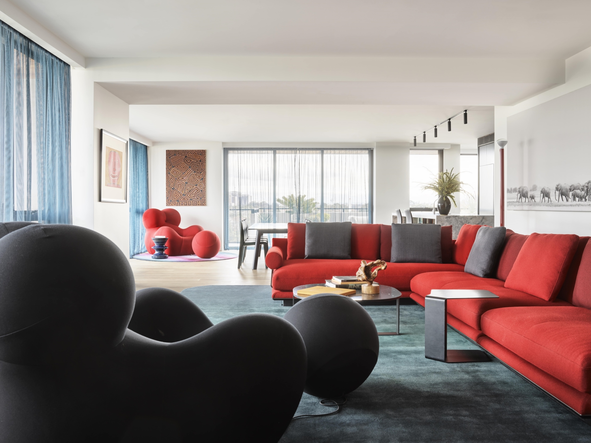 Illustration of Penthouse Apartment Security Features