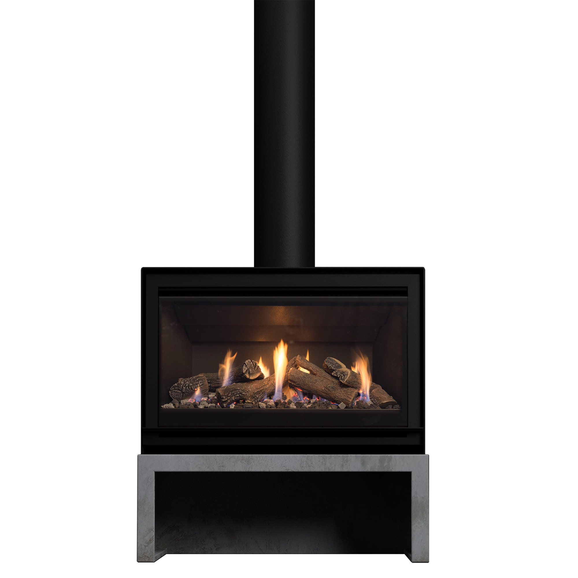 DFS940 Freestanding Gas Fireplace by Escea - Design Directory - The