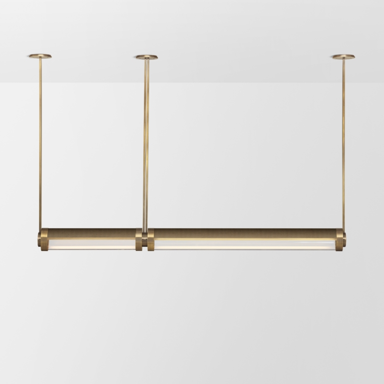 Hero Articolo Studios Swivel 500 1000 Pendant Brass Brass Mesh Inlay Clear Facing Down Down On