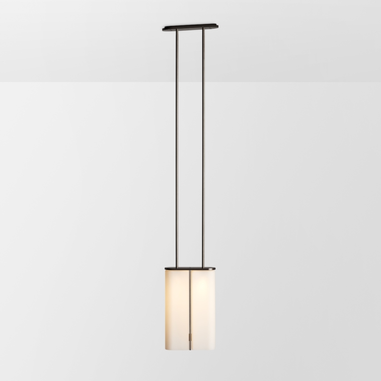 Hero Articolo Studios Slim Pendant White Frost Bronze On