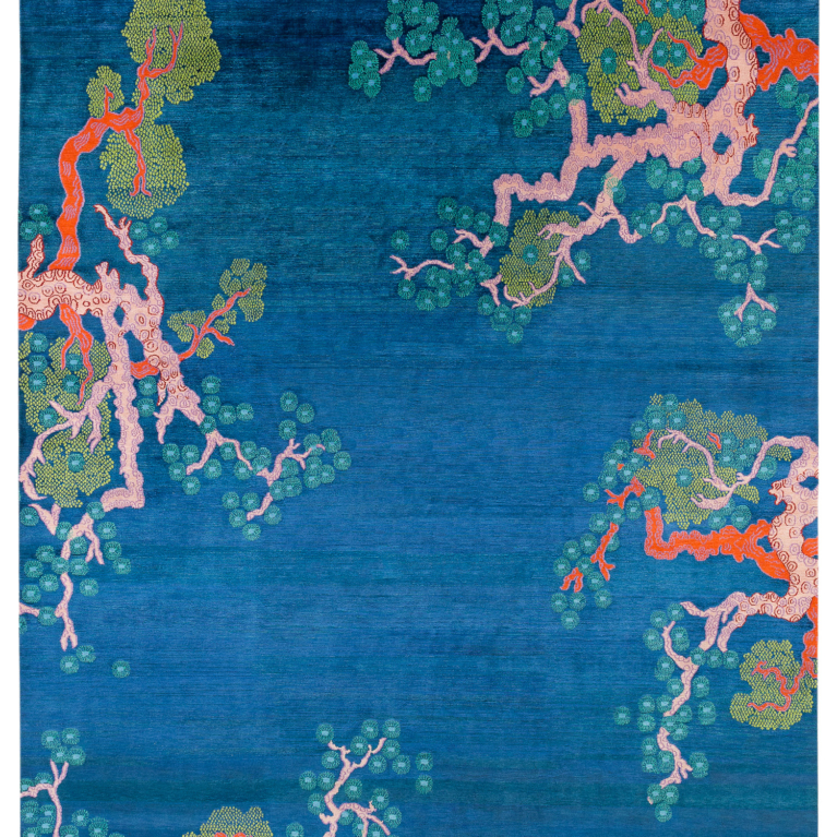 33144 Tree And Cloud Indigo 100knot T1