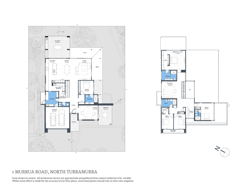 1 Murrua Road North Turramurra Nsw 2074 Floorplan