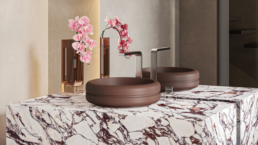 Clay Powder Room 22