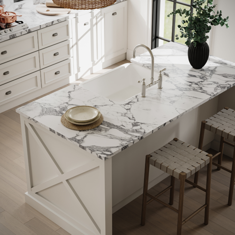 York Bridge Kitchen Set brushed Nickel 5