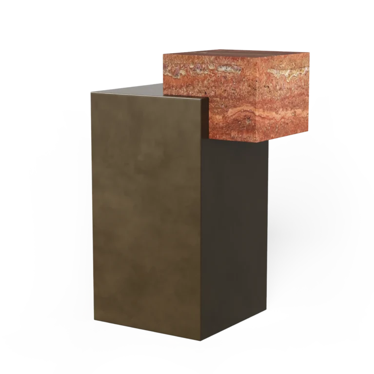 Copy Of Red Travertine Lateral