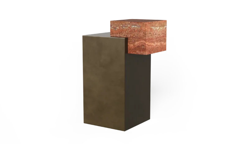 Copy Of Red Travertine Lateral