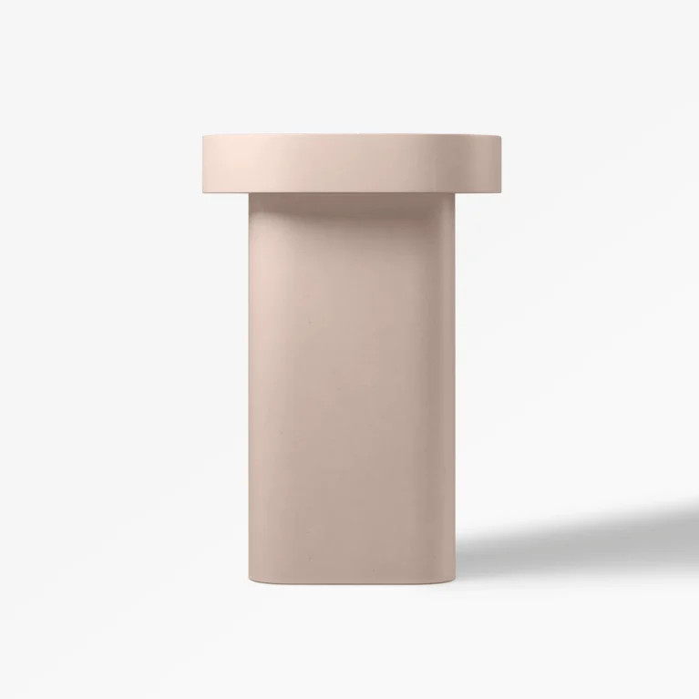 Concrete Pedestal Basin Bilya Quartz Concrete Studio