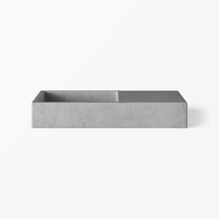 Concrete Basin Weerlo Mid Grey Concrete Studio