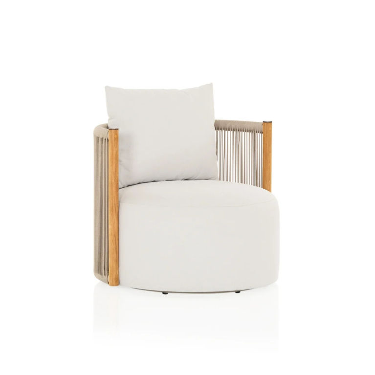 Architect Outdoor Swivel Chair Deep Etch